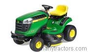 2011 John Deere X125 competitors and comparison tool online specs and performance