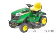 John Deere X165 2011 comparison online with competitors