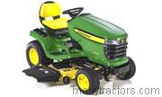 John Deere X320 tractor trim level specs horsepower, sizes, gas mileage, interioir features, equipments and prices