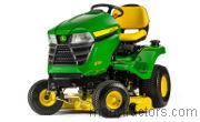 John Deere X330 tractor trim level specs horsepower, sizes, gas mileage, interioir features, equipments and prices
