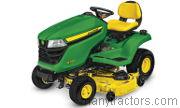 John Deere X350 tractor trim level specs horsepower, sizes, gas mileage, interioir features, equipments and prices
