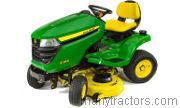 John Deere X354 tractor trim level specs horsepower, sizes, gas mileage, interioir features, equipments and prices