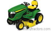 John Deere X394 2016 comparison online with competitors