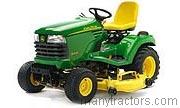2002 John Deere X495 competitors and comparison tool online specs and performance