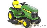 2006 John Deere X500 competitors and comparison tool online specs and performance