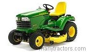 John Deere X575 2002 comparison online with competitors