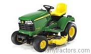 John Deere X700 2006 comparison online with competitors