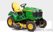 2013 John Deere X734 competitors and comparison tool online specs and performance