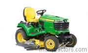 John Deere X758 2013 comparison online with competitors