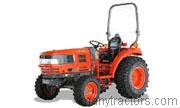 Kioti DK35 tractor trim level specs horsepower, sizes, gas mileage, interioir features, equipments and prices