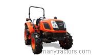 Kioti NX4510 tractor trim level specs horsepower, sizes, gas mileage, interioir features, equipments and prices