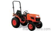 Kubota B2920 2008 comparison online with competitors