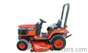 Kubota BX2200 2001 comparison online with competitors