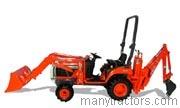 Kubota BX23 backhoe-loader 2004 comparison online with competitors