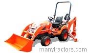 Kubota BX24 backhoe-loader tractor trim level specs horsepower, sizes, gas mileage, interioir features, equipments and prices