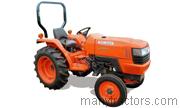 Kubota L3400 tractor trim level specs horsepower, sizes, gas mileage, interioir features, equipments and prices