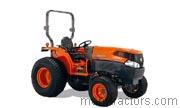 Kubota L3540 tractor trim level specs horsepower, sizes, gas mileage, interioir features, equipments and prices