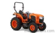 Kubota L3560 tractor trim level specs horsepower, sizes, gas mileage, interioir features, equipments and prices