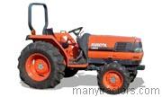 Kubota L3600 tractor trim level specs horsepower, sizes, gas mileage, interioir features, equipments and prices