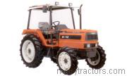 Kubota M1-46 tractor trim level specs horsepower, sizes, gas mileage, interioir features, equipments and prices