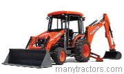 Kubota M62 backhoe-loader tractor trim level specs horsepower, sizes, gas mileage, interioir features, equipments and prices