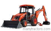 Kubota M62 backhoe-loader 2016 comparison online with competitors