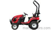 Mahindra eMax 20S tractor trim level specs horsepower, sizes, gas mileage, interioir features, equipments and prices