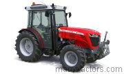 Massey Ferguson 3707F tractor trim level specs horsepower, sizes, gas mileage, interioir features, equipments and prices