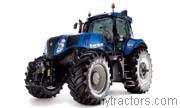 New Holland T8.275 tractor trim level specs horsepower, sizes, gas mileage, interioir features, equipments and prices