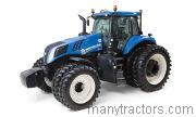 New Holland T8.320 tractor trim level specs horsepower, sizes, gas mileage, interioir features, equipments and prices
