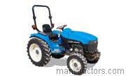 New Holland TC24D tractor trim level specs horsepower, sizes, gas mileage, interioir features, equipments and prices