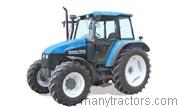 New Holland TS110 tractor trim level specs horsepower, sizes, gas mileage, interioir features, equipments and prices