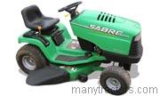 Sabre 1438HS tractor trim level specs horsepower, sizes, gas mileage, interioir features, equipments and prices