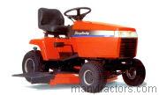 Simplicity Broadmoor 14H tractor trim level specs horsepower, sizes, gas mileage, interioir features, equipments and prices